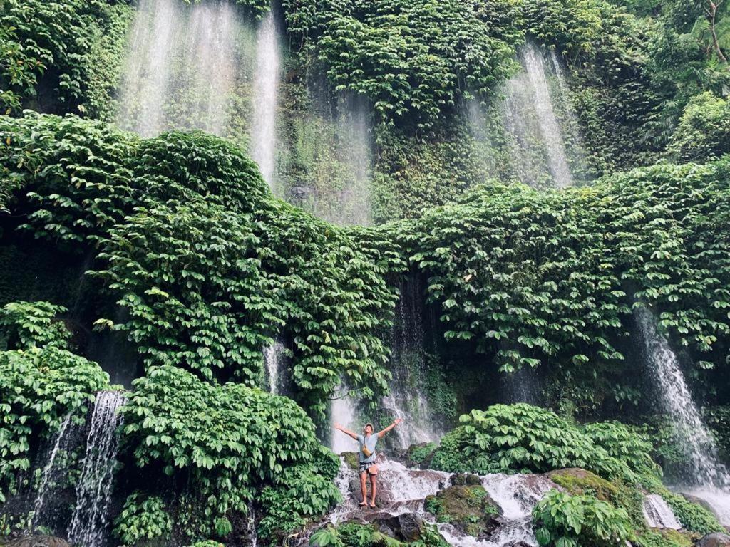 Girang Rinjani Bungalows Tetebatu Esterno foto