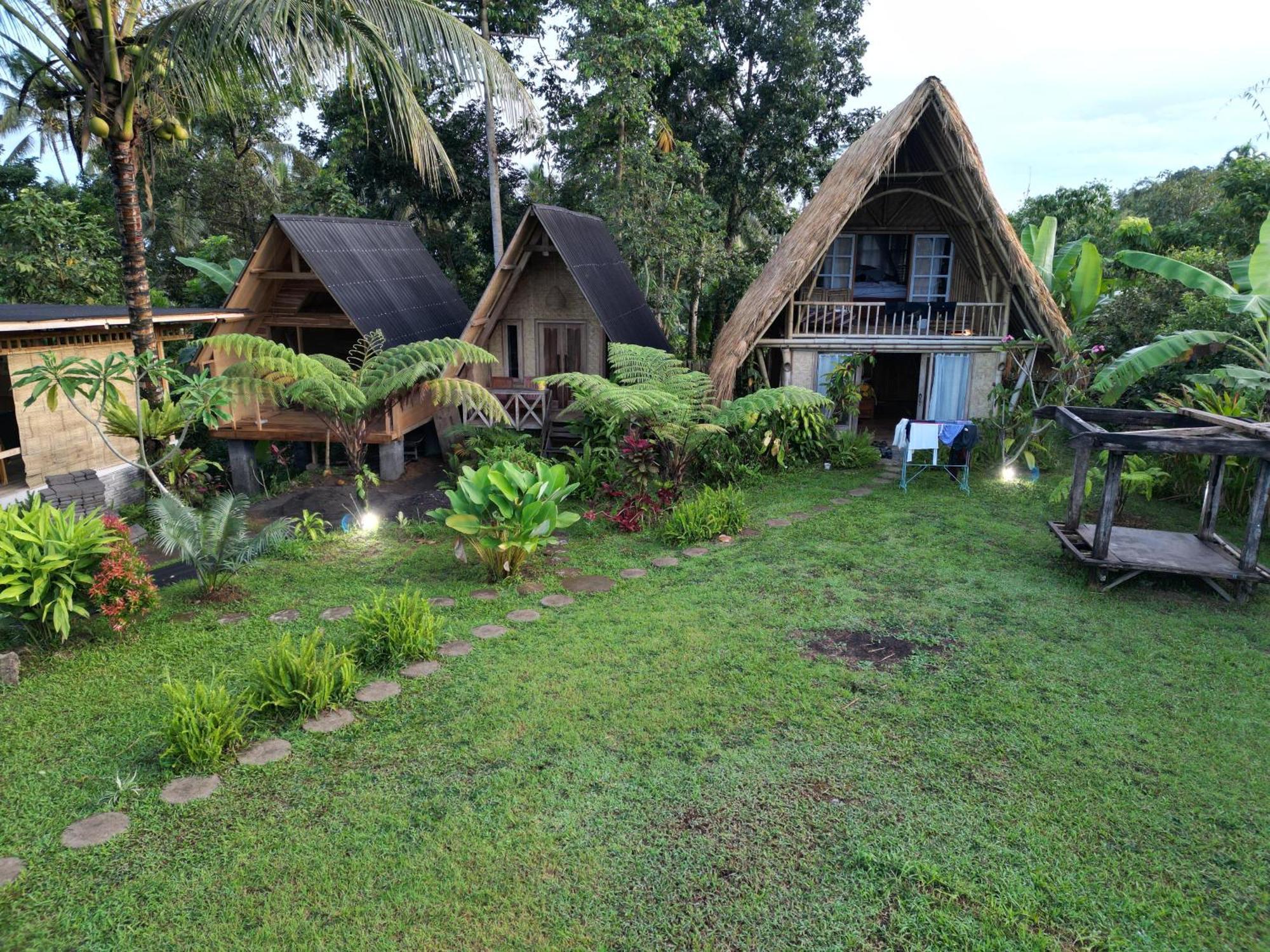 Girang Rinjani Bungalows Tetebatu Esterno foto